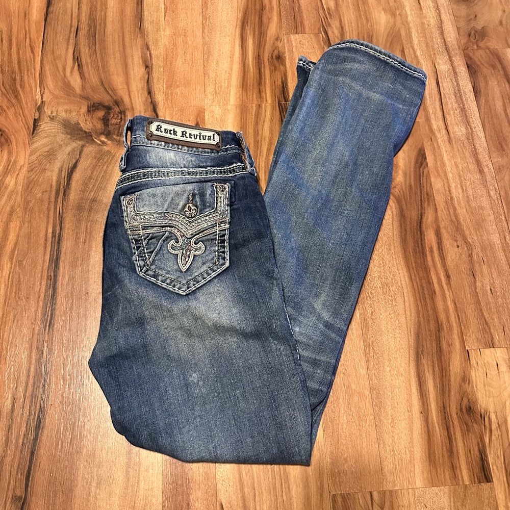 Rock Revival Women's Buckle Exclusive Hyera Jeans Size 27